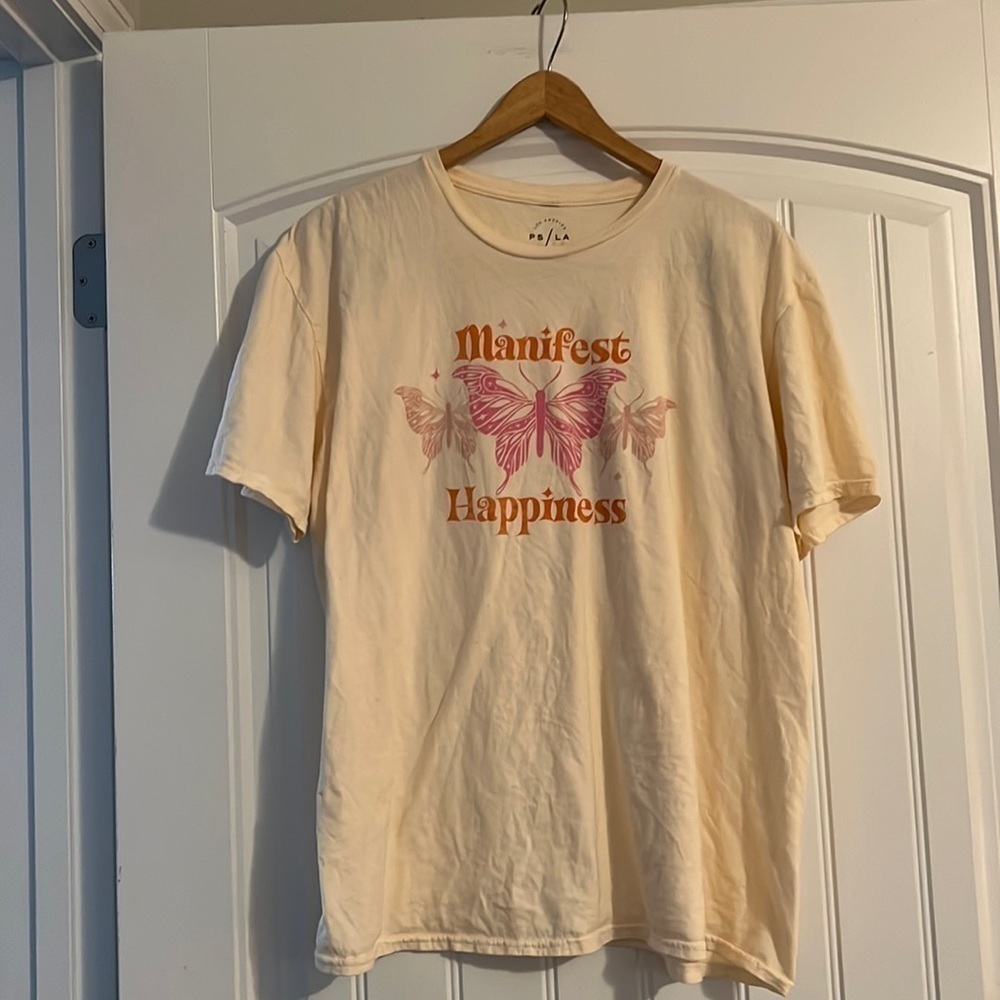 PacSun Manifest Happiness T Shirt Size XL